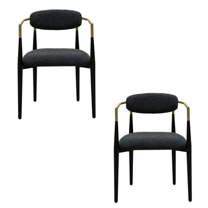 Jenson - Black Dining Chair (Set of 2) - Black