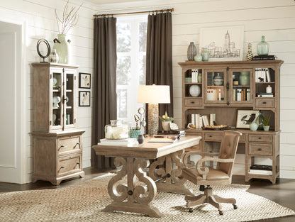 Tinley Park - Desk Base - Dove Tail Gray