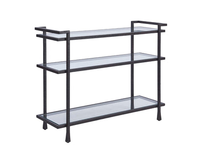 Newport - Huntington Metal Server - Black
