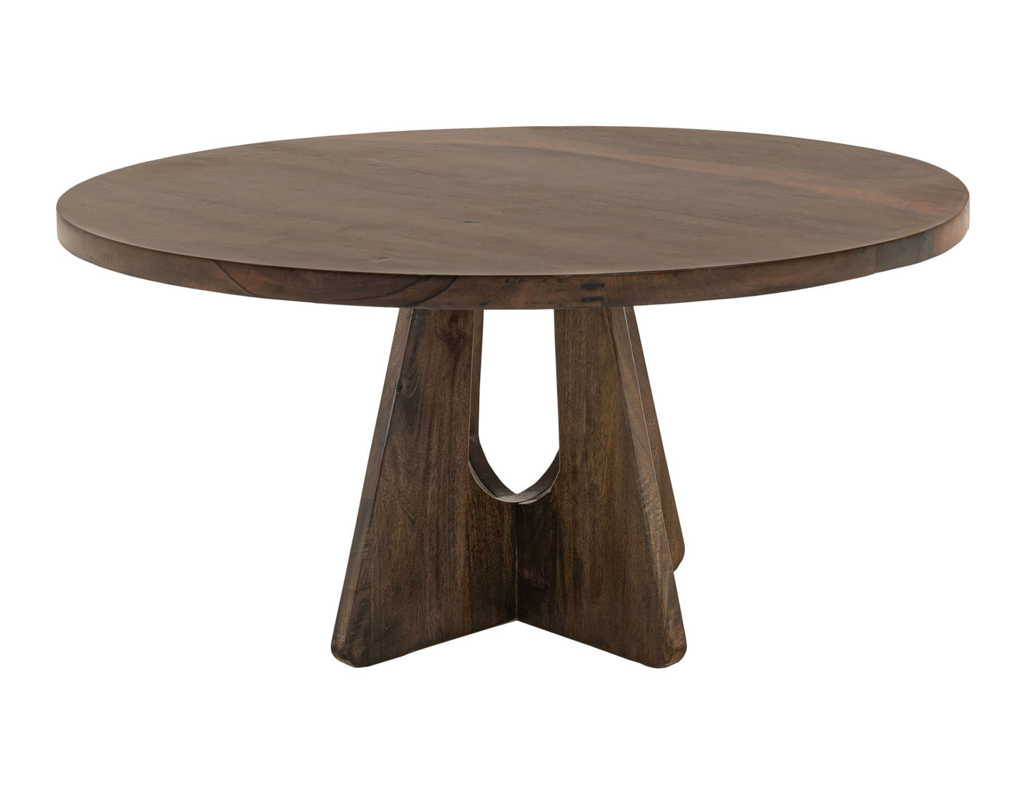 Raramuri - Round Table Top - Dark Brown