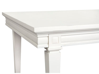 Willowbrook - Extendable Rectangular Dining Table - Egg Shell White