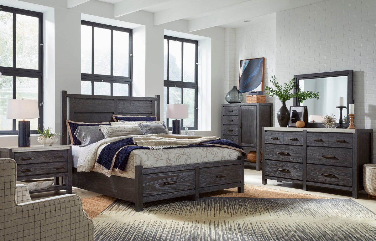 Plum Creek - Panel Storage Bedroom Set