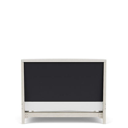 Carmella - King Upholstered Bed - Pebble Oak
