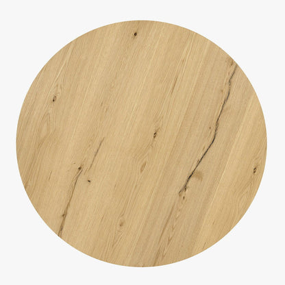 Layne - Round Coffee Table With Casters