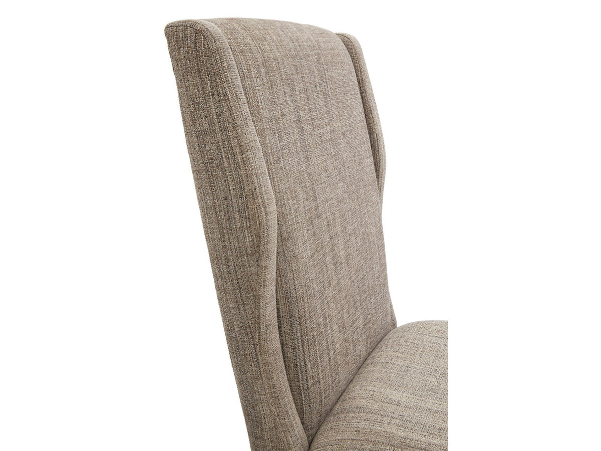Ryker - Upholstered Host Side Chair (Set of 2) - Nocturn Black And Coventry Gray