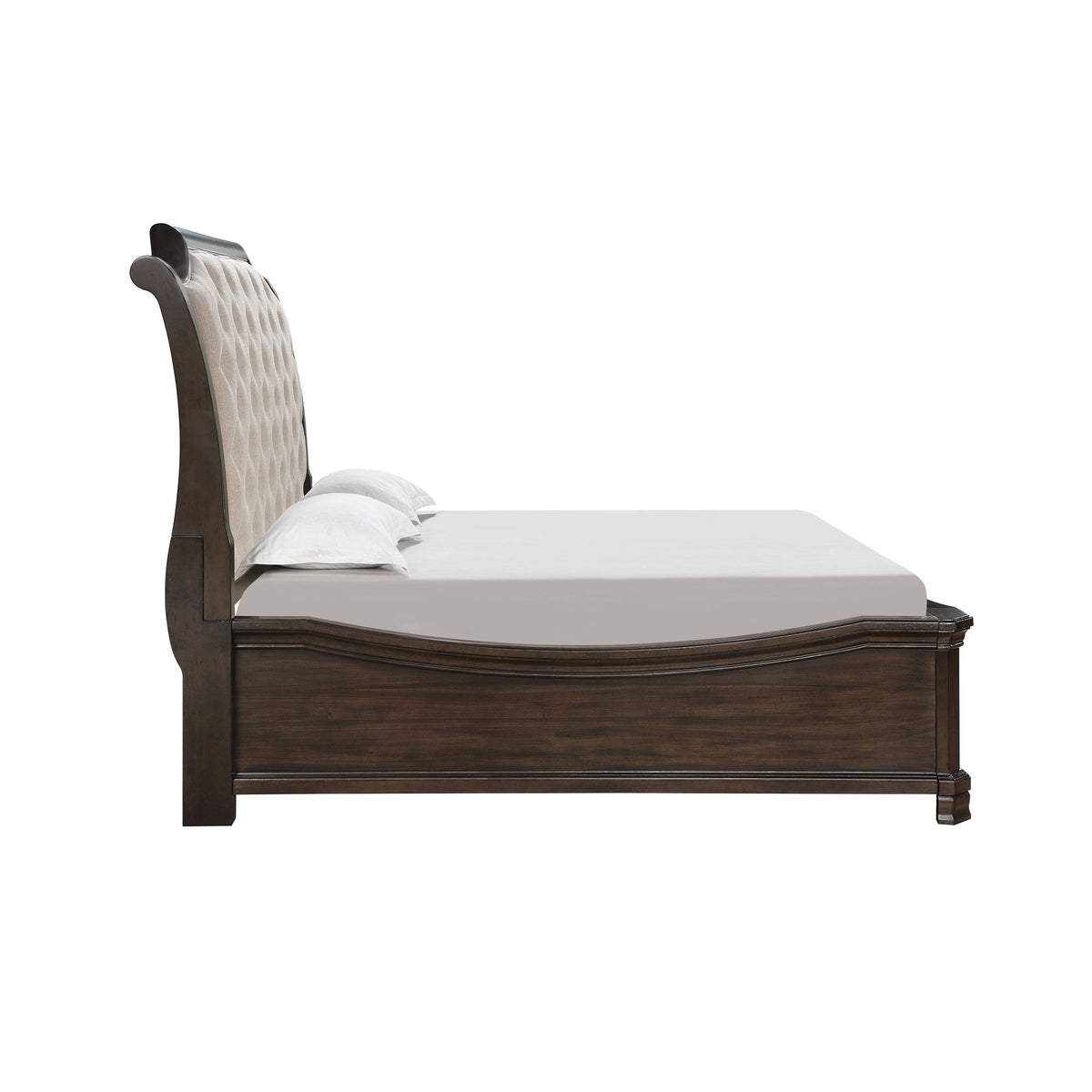 Lyndhurst - 6/6 King Headboard - Walnut