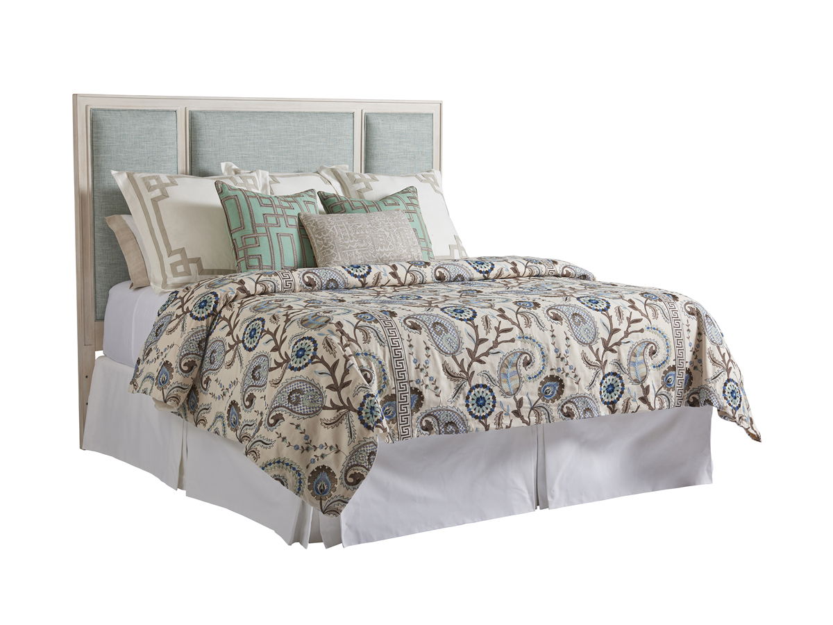 Newport - Crystal Cove Upholstered Panel Headboard 6/0 California King - Beige