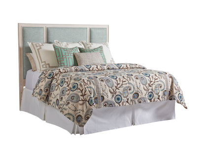 Newport - Crystal Cove Upholstered Panel Headboard 6/6 King - Beige