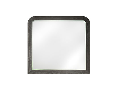 Keaton - Portrait Mirror - Black