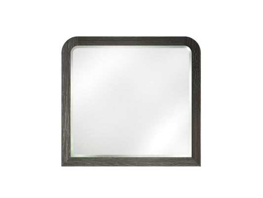 Keaton - Portrait Mirror - Black