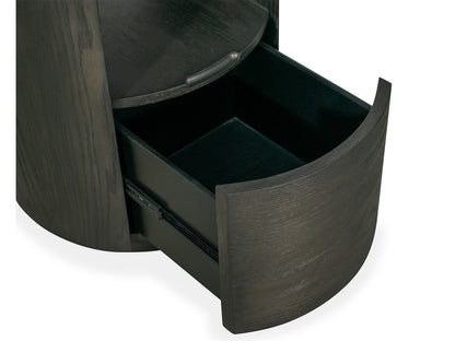 Bosley - Round End Table - Coffee Bean