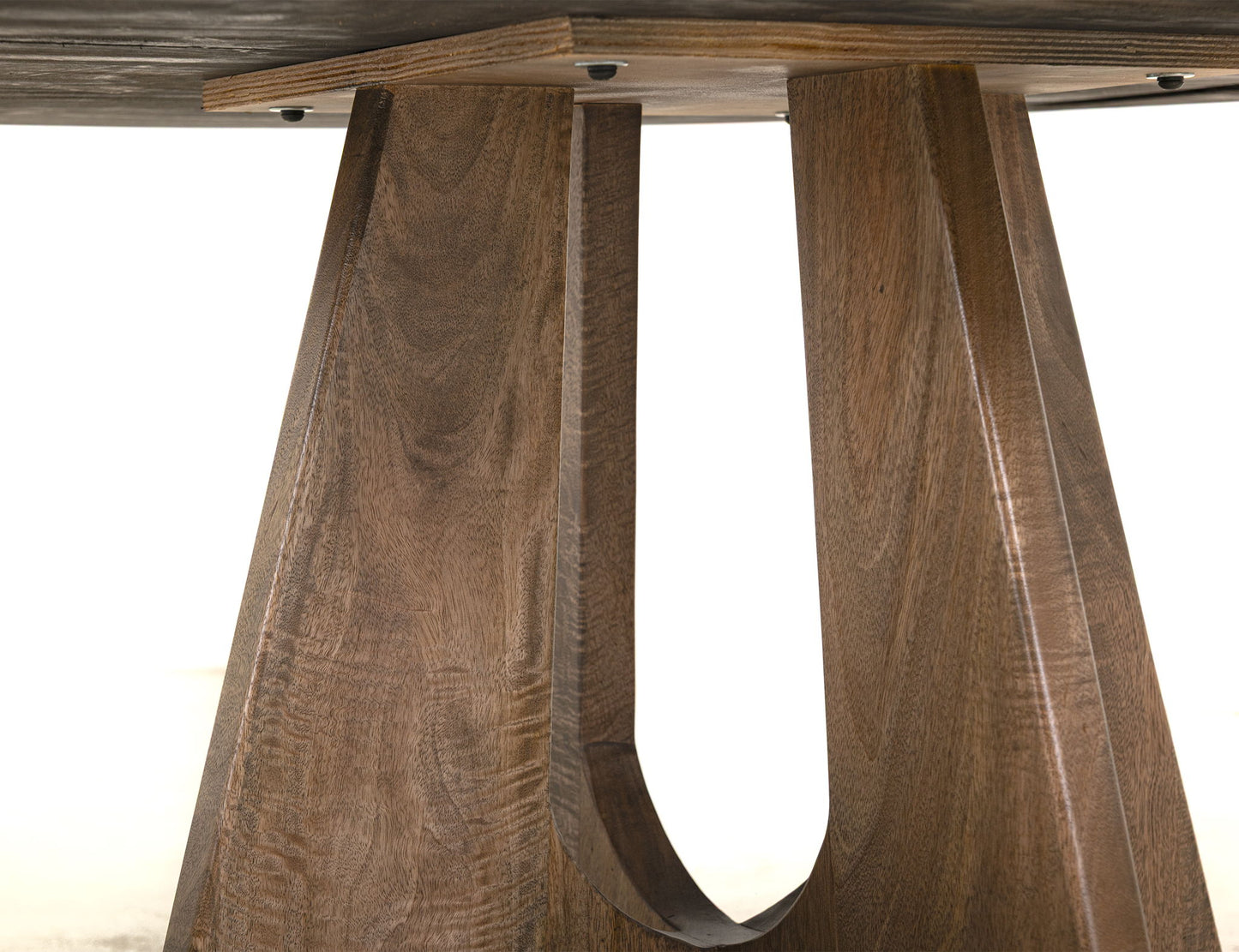 Zaphiro - Round Table Top - Dark Brown