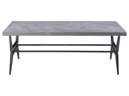 Signature Designs - Cirro Rectangular Cocktail - Dark Gray