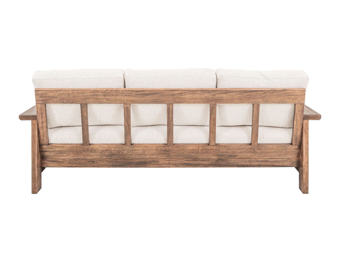 Duna - Sofa - White / Light Brown