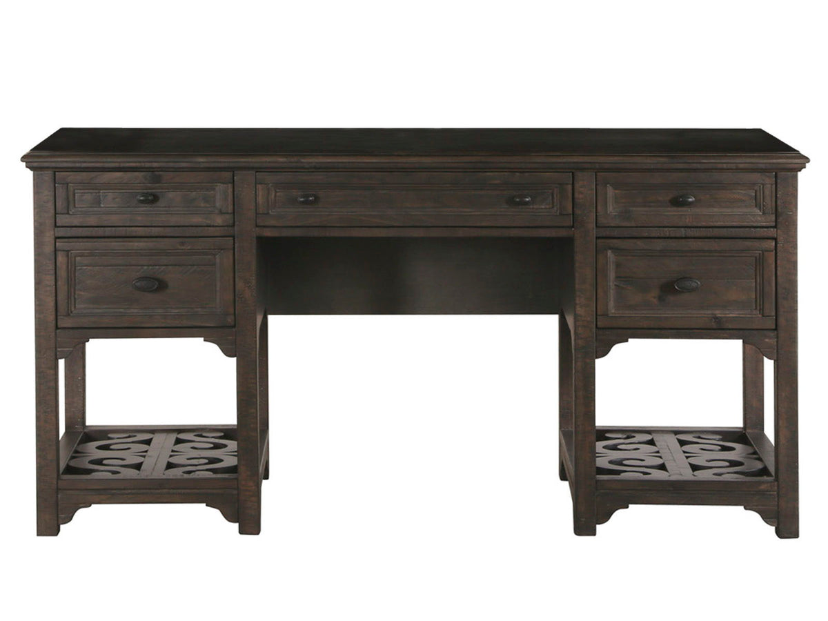 Bellamy - Desk Base - Peppercorn