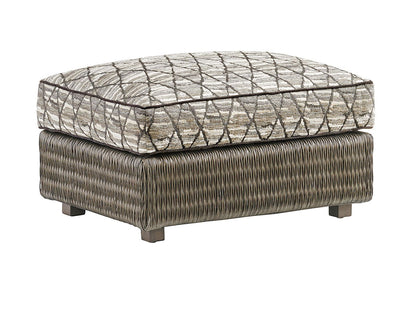 Cypress Point - Hayes Ottoman - Dark Gray / Gray
