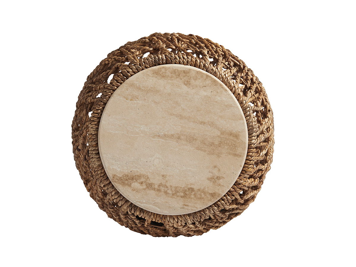 Los Altos - Madrid Woven Accent Table - Light Brown