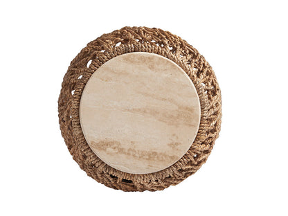 Los Altos - Madrid Woven Accent Table - Light Brown