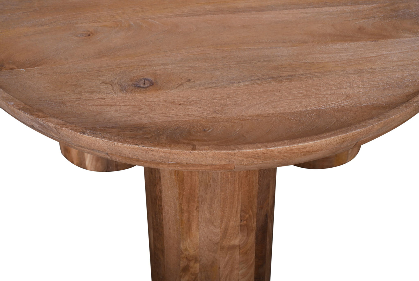 Blair - Round Cocktail Table Base - Dark Brown