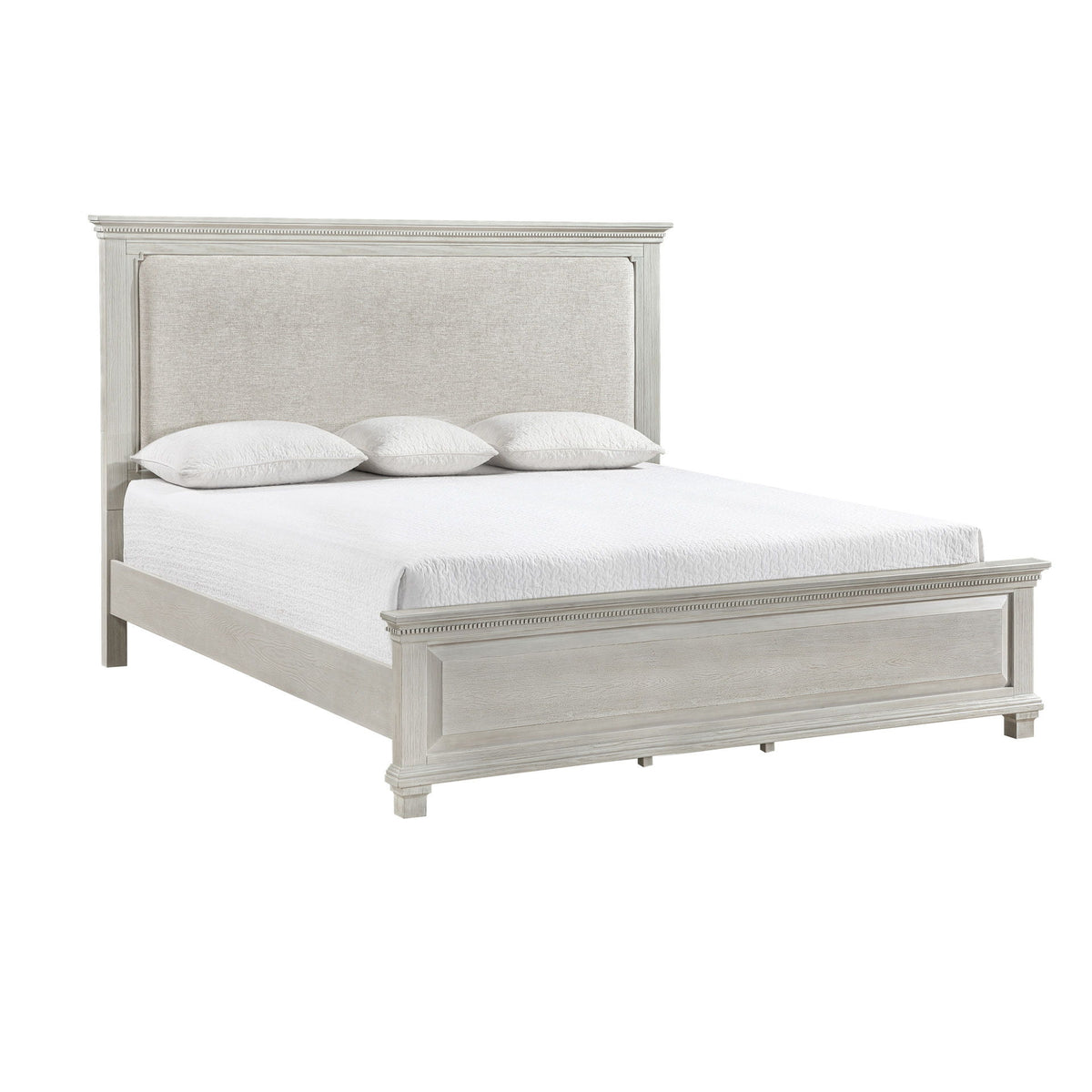 Silver Sands - 6/6 - 6/0 Eastern King / Western King Panel Headboard - Gray