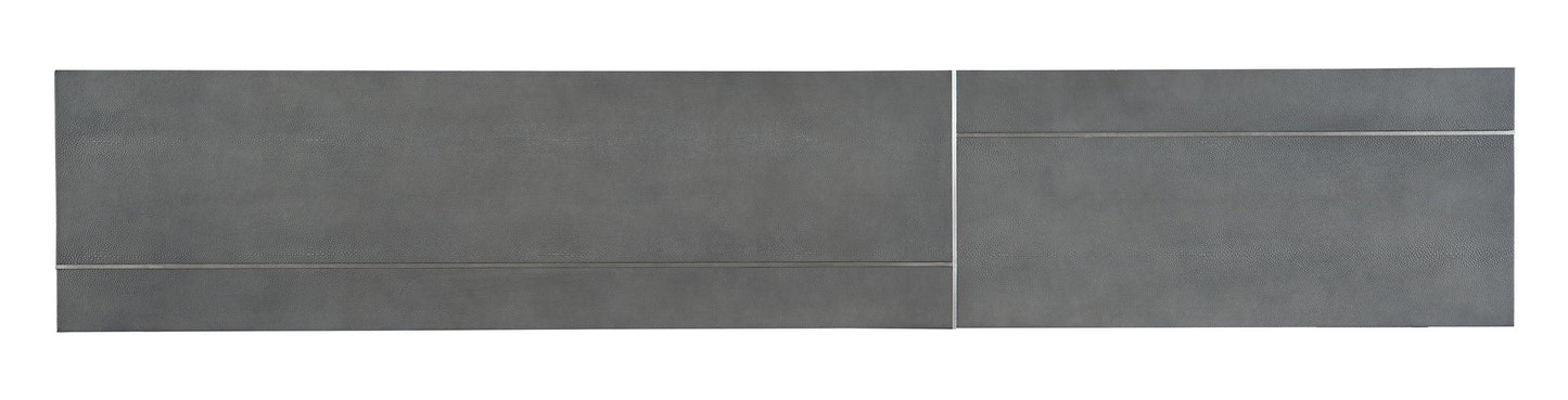 Chapman - Mixed Media Console Table - Pearl Silver