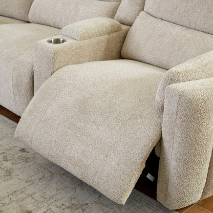 Modesto - Power Right Arm Facing Recliner - Buttercream