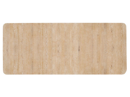 Somerset - Trestle Dining Table - Butternut and Omari Natural