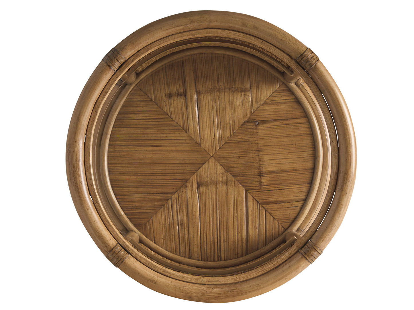 Key Biscayne - Tortuga Round End Table - Light Brown