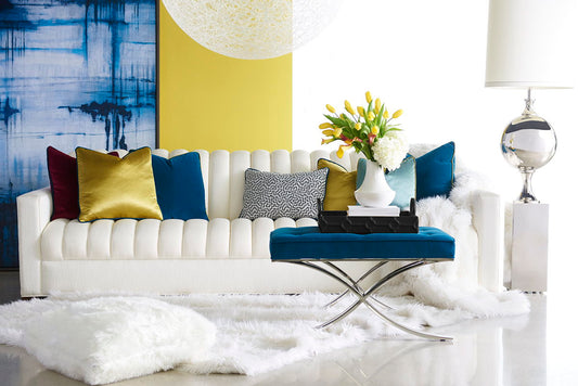 Tower Place - Hancock Sofa - Purple