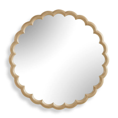Cerrito - Round Mirror - Burnished Ivory