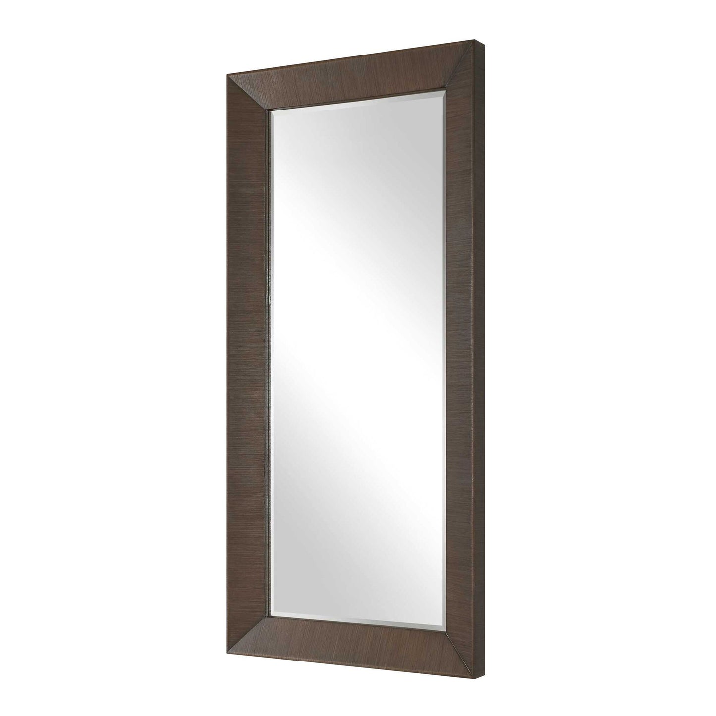 Pearce - Tall Walnut Mirror - Woodtone