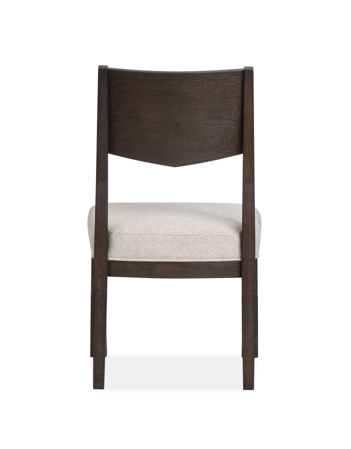 Tauren - Upholstered Side Chair With Solid Back (Set of 2) - Coffee Bean