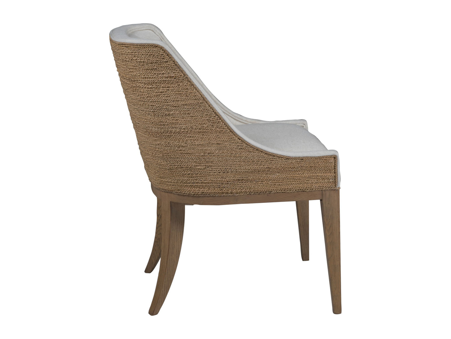 Simpatico - Simpatico Side Chair - Beige / Dark Brown