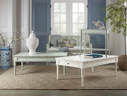 Charleston - Bench - Light Blue / Beige