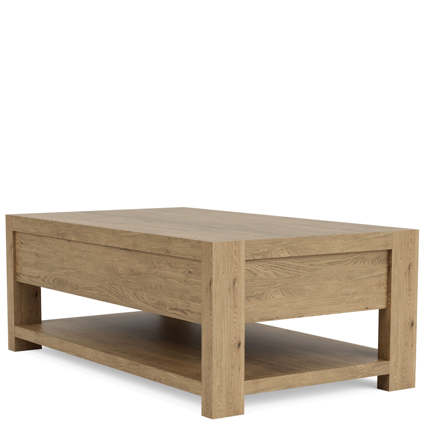 Davie - Rectangular Cocktail Table - Light Brown