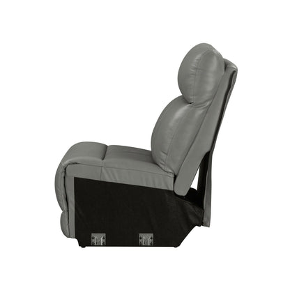 Camden - Armless Chair - Aline Light Gray