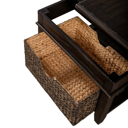 Mill Creek - Lift Top Cocktail Table - Peppercorn