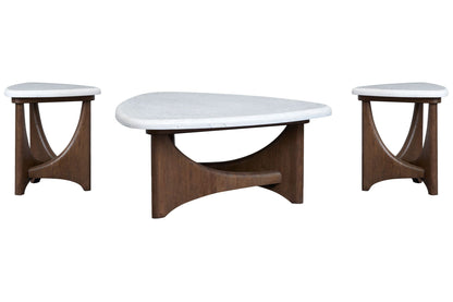 Arwen - Shaped Cocktail Table Set