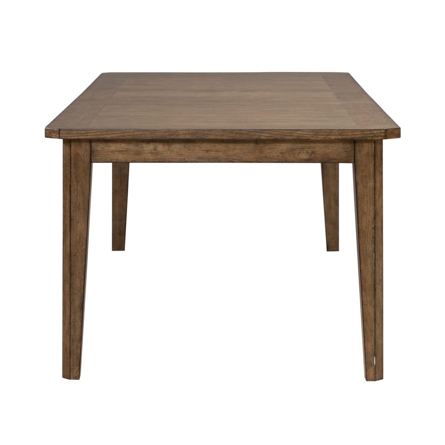 Carolina Park - Rectangular Leg Table - Amber Brown