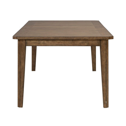 Carolina Park - Rectangular Leg Table - Amber Brown