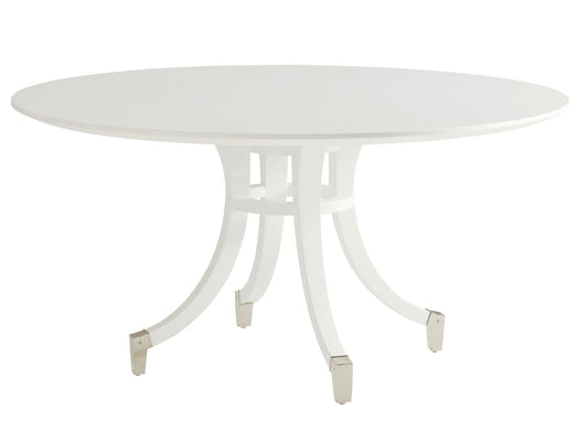 Avondale - Bloomfield Round Dining Table - White