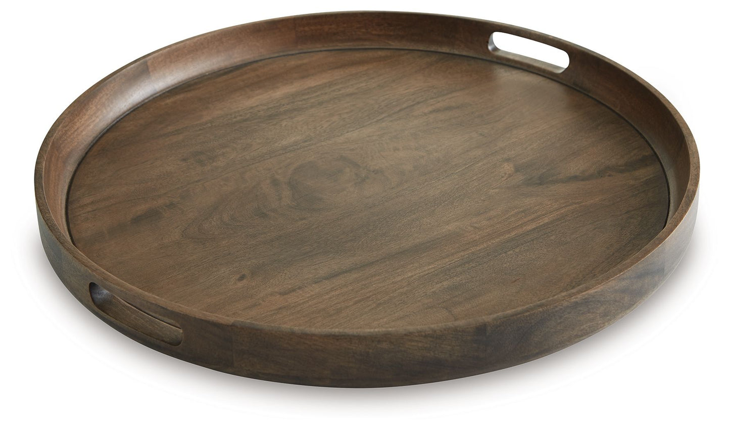 Webbworth - Tray - Gray Brown