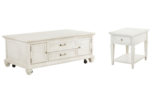 Newport - Lift Top Storage Cocktail Table Set