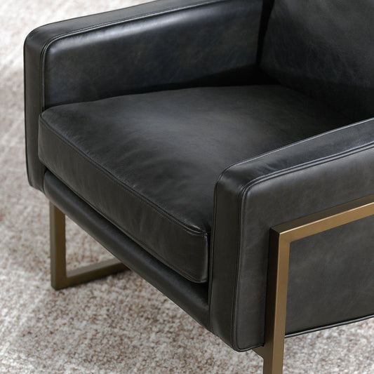 Ken - Club Chair - Black