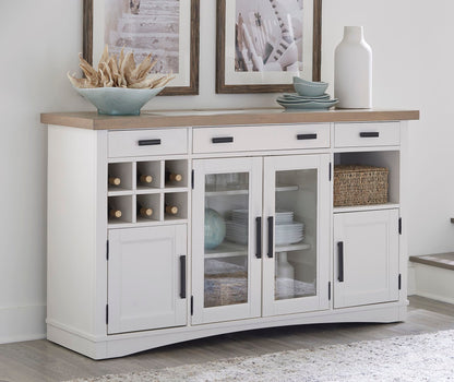 Americana Modern Dining - Buffet Server With Quartz Insert