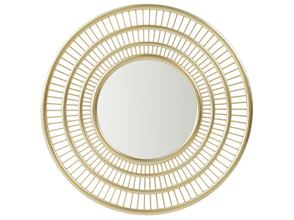 Palm Desert - Ambrose Round Mirror - Beige
