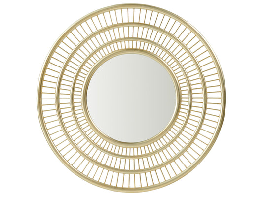Palm Desert - Ambrose Round Mirror - Beige