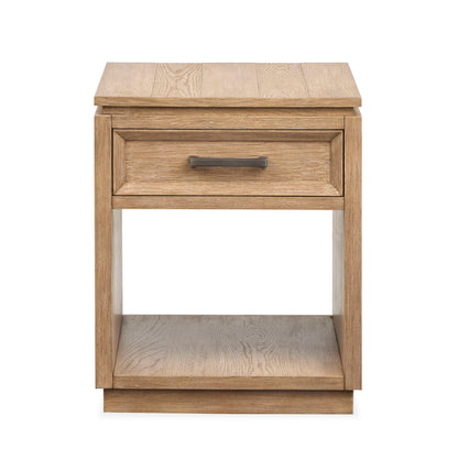 Burnham - Rectangular End Table - Sable Dusk