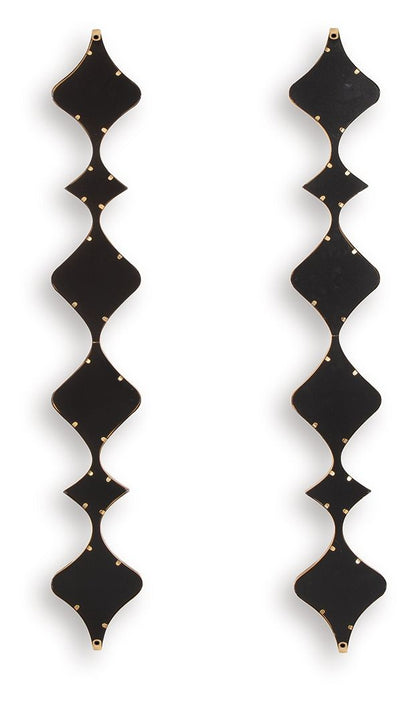 Harriswood - Accent Mirror Set (Set of 2) - Gold Finish