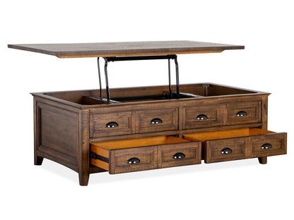 Bay Creek - Lift Top Storage Cocktail Table Set